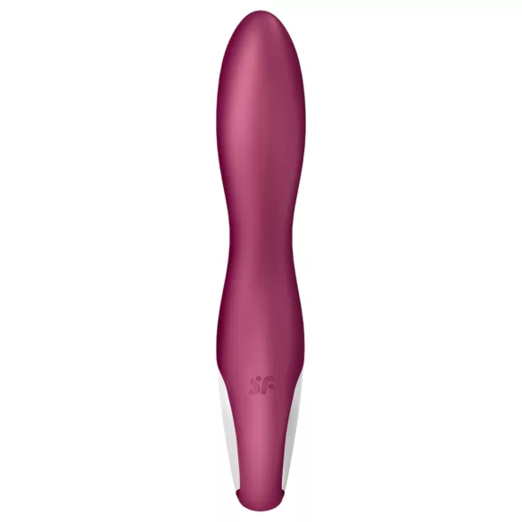 Satisfyer Heated Thrill - Vibrator încălzitor controlat prin aplicație (roșu)