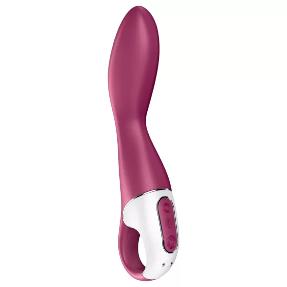 Satisfyer Heated Thrill - Vibrator încălzitor controlat prin aplicație (roșu)