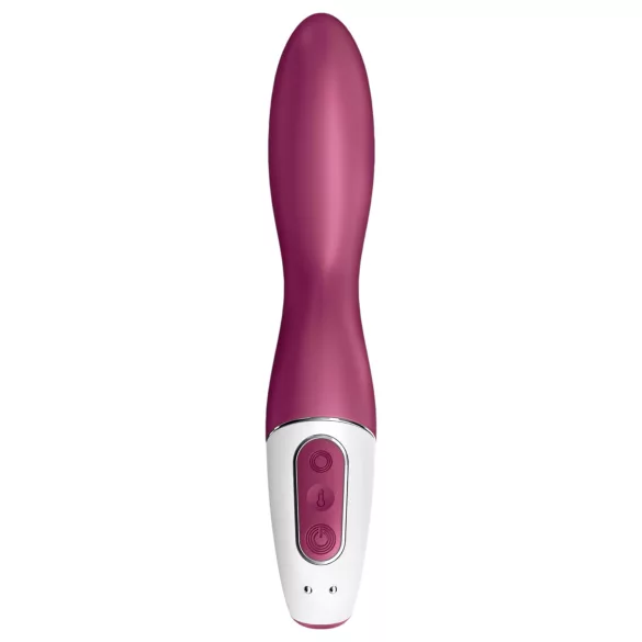 Satisfyer Heated Thrill - Vibrator încălzitor controlat prin aplicație (roșu)