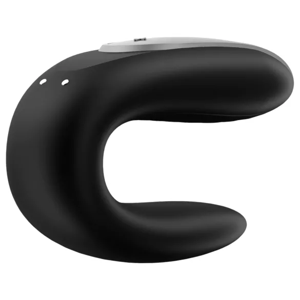 Satisfyer Double Fun - vibrator pentru cupluri inteligent, rezistent la apă