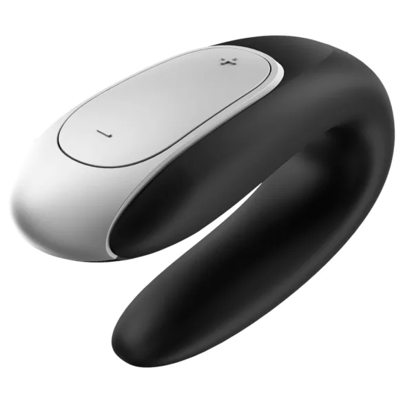 Satisfyer Double Fun - vibrator pentru cupluri inteligent, rezistent la apă