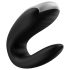 Satisfyer Double Fun - vibrator de cuplu inteligent, impermeabil (negru)
