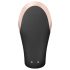 Satisfyer Double Love - vibrator pentru cuplu controlat prin aplicație - negru