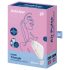 Satisfyer Love Triangle - stimulent inteligent cu unde de aer pentru clitoris (alb)