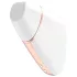 Satisfyer Love Triangle - stimulator clitoridian cu unde de aer inteligent - alb