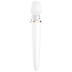 Satisfyer Double Wand-er - vibrator masaj inteligent - alb