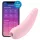 Satisfyer Curvy 2+ - stimulator clitoridian cu unde de aer inteligent - roz
