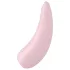 Satisfyer Curvy 2+ - stimulator clitoridian cu unde de aer inteligent - roz