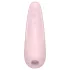 Satisfyer Curvy 2+ - stimulator clitoridian cu unde de aer inteligent - roz