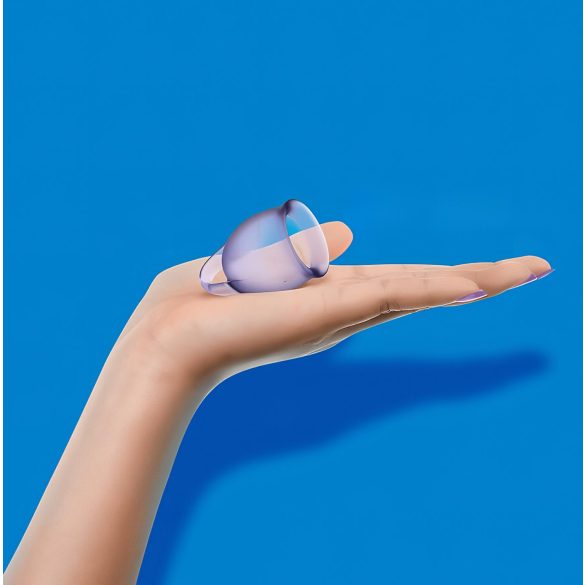 Satisfyer Feel Confident - set cupe menstruale - silicon - mov