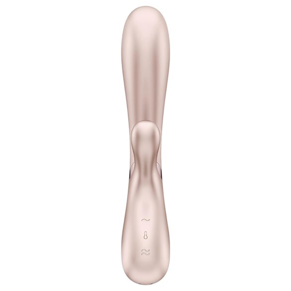 Satisfyer Hot Lover - vibrator inteligent pentru femei - argintiu