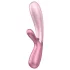 Satisfyer Hot Lover - vibrator inteligent - silicon roz