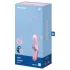 Satisfyer Hot Lover - vibrator inteligent - silicon roz