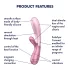 Satisfyer Hot Lover - vibrator inteligent - silicon roz