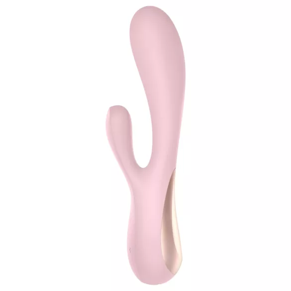 Satisfyer Mono Flex - vibrator controlat prin aplicație (roz)