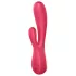 Satisfyer - Vibrator inteligent impermeabil - silicon roșu