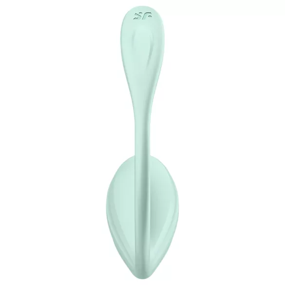 Satisfyer Smooth Petal - Ou vibrator controlat prin aplicație (verde)
