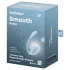 Satisfyer - ou vibrator inteligent cu telecomandă - silicon albastru
