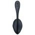 Satisfyer - Ou vibrator cu telecomandă - texturat - negru