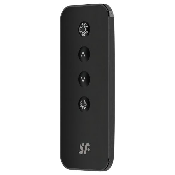 Satisfyer - Ou vibrator cu telecomandă - texturat - negru