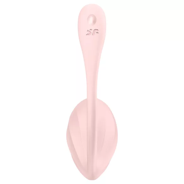Satisfyer - ou vibrator cu telecomandă - texturat - roz