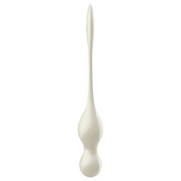 Satisfyer Love Birds 1 - bile geisha cu vibrații controlate prin aplicație (alb)