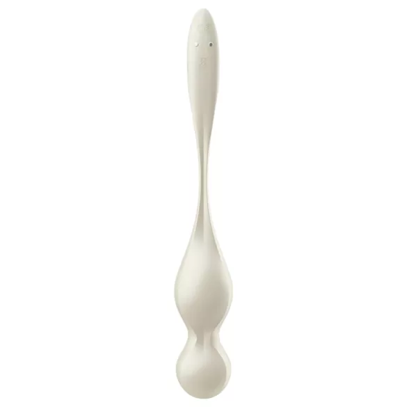 Satisfyer Love Birds 1 - bile geisha cu vibrații controlate prin aplicație (alb)