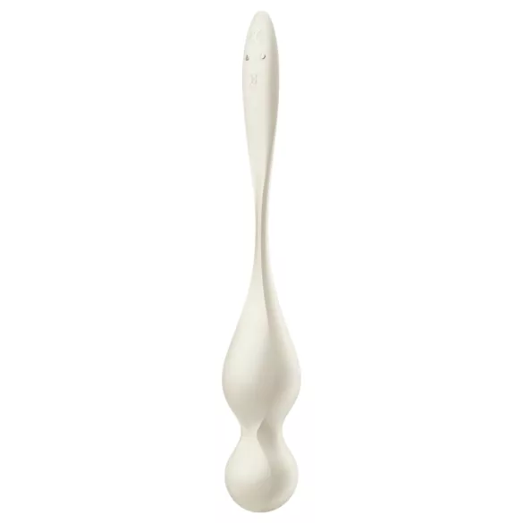 Satisfyer Love Birds 1 - bile geisha cu vibrații controlate prin aplicație (alb)