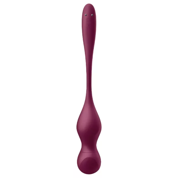 Satisfyer Love Birds Vary - bile geisha cu vibrație controlate prin aplicație (roșu)