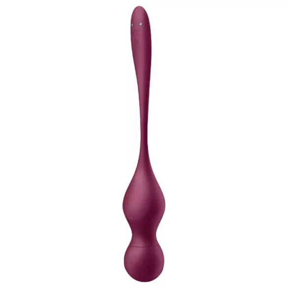 Satisfyer Love Birds Vary - bile geisha cu vibrație controlate prin aplicație (roșu)