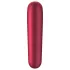 Satisfyer Dual Love - vibrator clitoridian și vaginal inteligent - roșu
