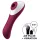 Satisfyer Dual Crush - vibrator vaginal și clitoridian reîncărcabil - roșu