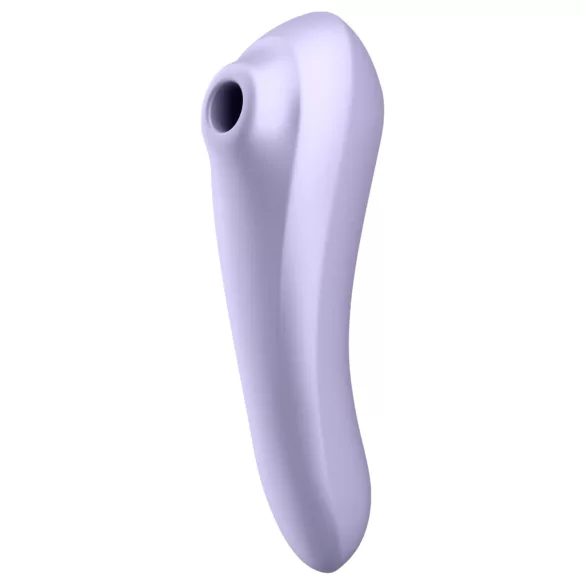 Satisfyer Dual Pleasure - vibrator 2în1 cu unde de aer și smart - mov