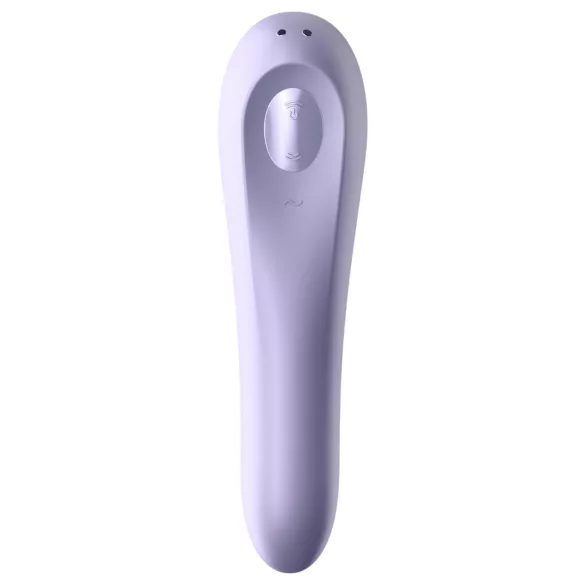Satisfyer Dual Pleasure - vibrator 2în1 cu unde de aer și smart - mov