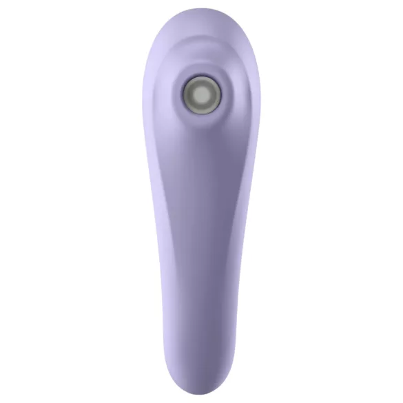 Satisfyer Dual Pleasure - vibrator 2în1 cu unde de aer și smart - mov