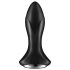 Satisfyer Rotator Plug 1 - vibrator anal cu biluțe (negru)