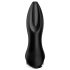 Satisfyer - Dop anal rotativ cu mărgele - vibrator negru