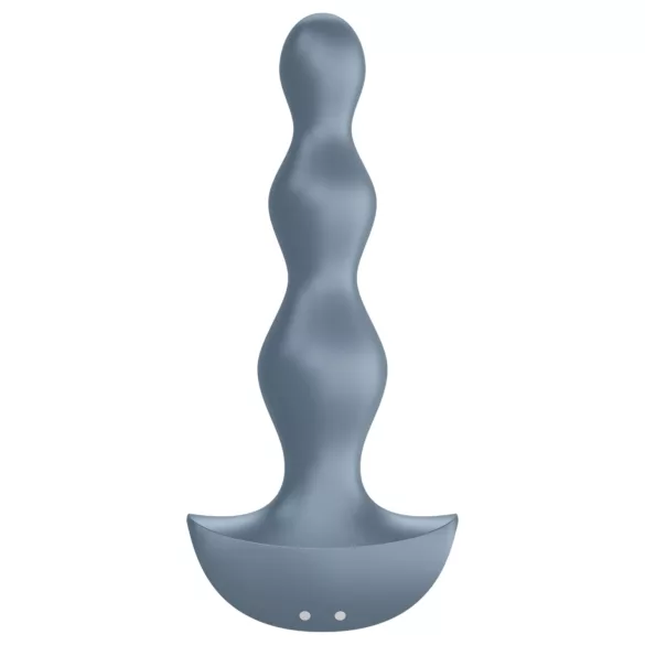 Satisfyer Lolli-Plug 2 - vibrator anal reîncărcabil rezistent la apă - gri