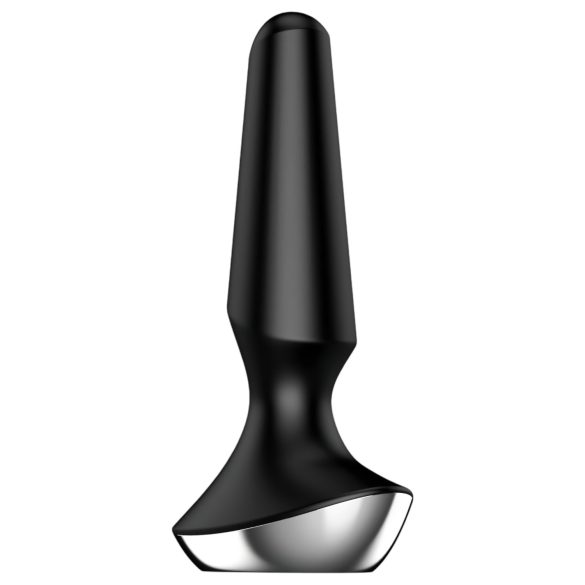 Satisfyer Plug-ilicious 2 - vibrator anal inteligent (negru)