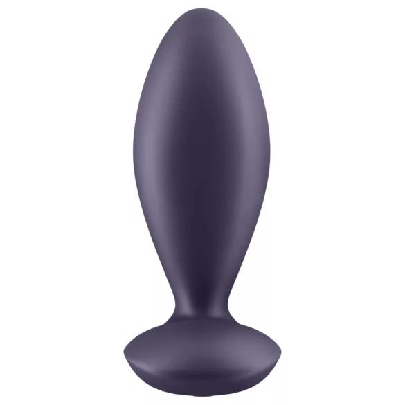 Satisfyer - plug anal inteligent cu vibrații - silicon mov
