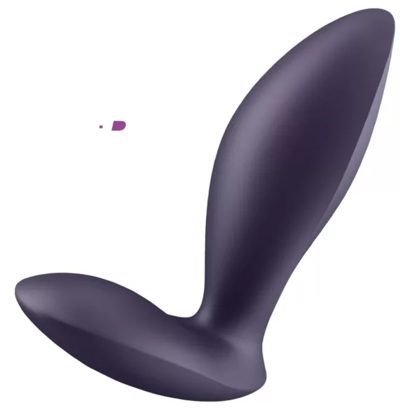 Satisfyer - plug anal inteligent cu vibrații - silicon mov