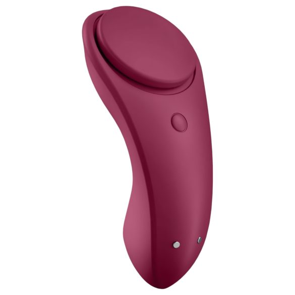 Satisfyer - vibrator tanga inteligent impermeabil - roșu