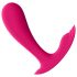 Satisfyer Top Secret - vibrator dublu motor inteligent - roz