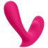 Satisfyer Top Secret - vibrator dublu motor inteligent - roz