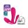 Satisfyer Secret Plus - vibrator inteligent cu 3 brațe (roz)