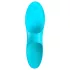 Satisfyer Teaser - vibrator deget reincarcabil, rezistent la apă, turcoaz