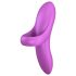 Satisfyer Bold Lover - vibrator roz cu deget, reîncărcabil, rezistent la apă