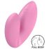 Satisfyer Love Riot - vibrator degetar roz, reîncărcabil, rezistent la apă