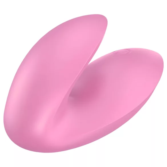 Satisfyer Love Riot - vibrator degetar roz, reîncărcabil, rezistent la apă