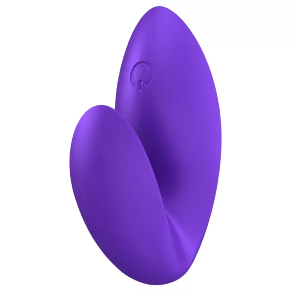 Satisfyer Love Riot - vibrator degetar reîncărcabil impermeabil lila